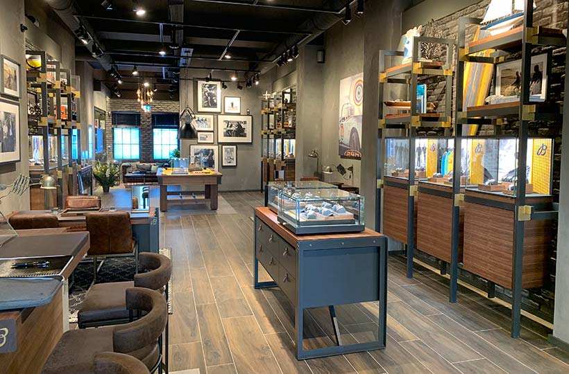 Innenansicht, Referenz-Shop der Figo Gmbh, Shopdesign, Shopkonzeption, Projektleitung und Bauleitung