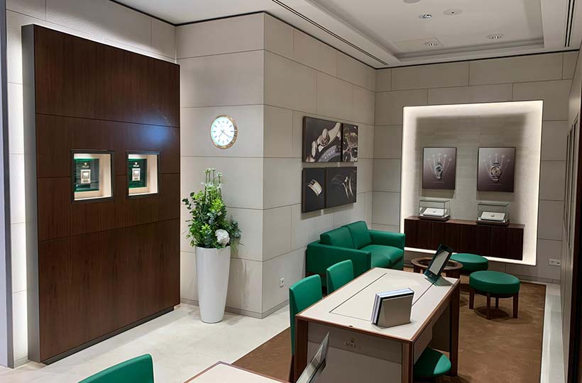 Innenansicht, Referenz-Shop der Figo Gmbh, Shopdesign, Shopkonzeption, Projektleitung und Bauleitung