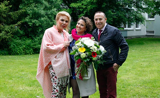 Hedieh Shirvani mit ihren Eltern - Figo GmbH - Shopdesign, Shopkonzepte, Bauleitung, Projektmanagement