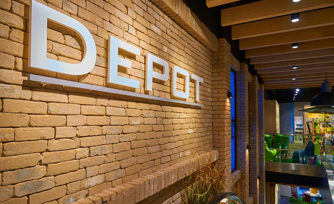 depot - Referenz der Figo Gmbh, Shopdesign, Shopkonzeption, Projektleitung und Bauleitung