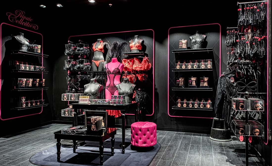hunkemöller - Referenz der Figo Gmbh, Shopdesign, Shopkonzeption, Projektleitung und Bauleitung