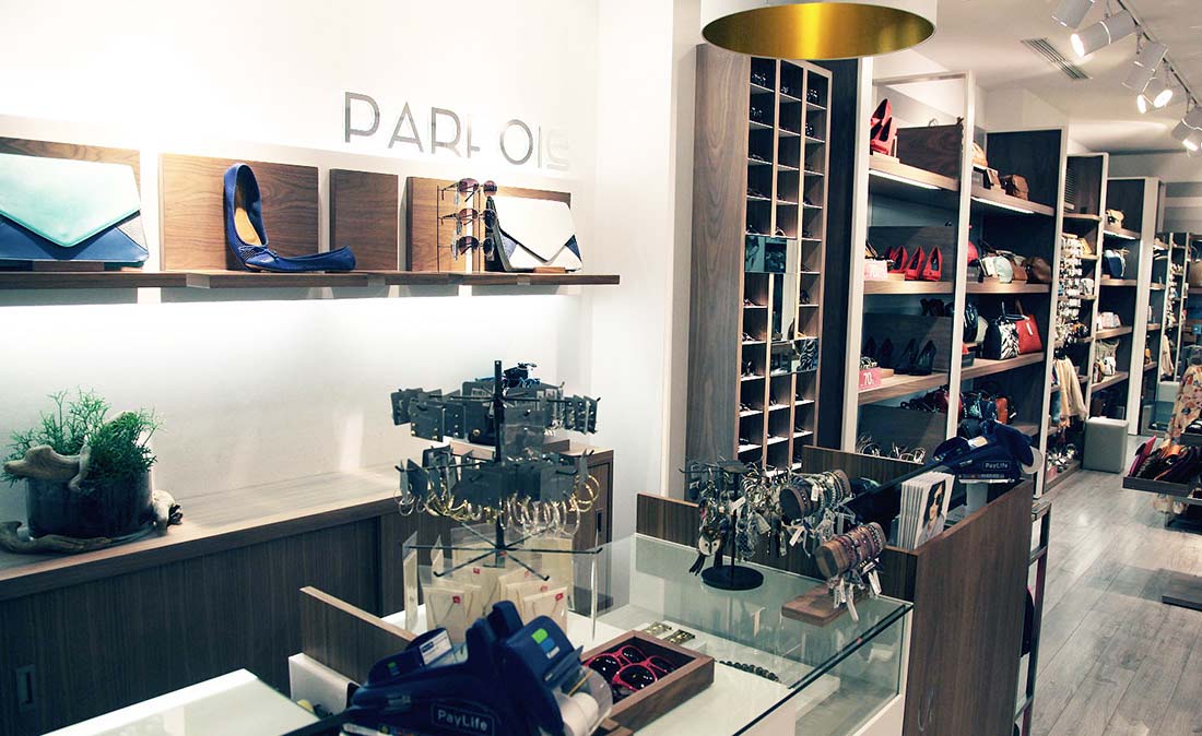 parfois - Referenz der Figo Gmbh, Shopdesign, Shopkonzeption, Projektleitung und Bauleitung