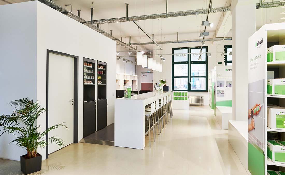 tremco-illbruck - Referenz der Figo Gmbh, Shopdesign, Shopkonzeption, Projektleitung und Bauleitung